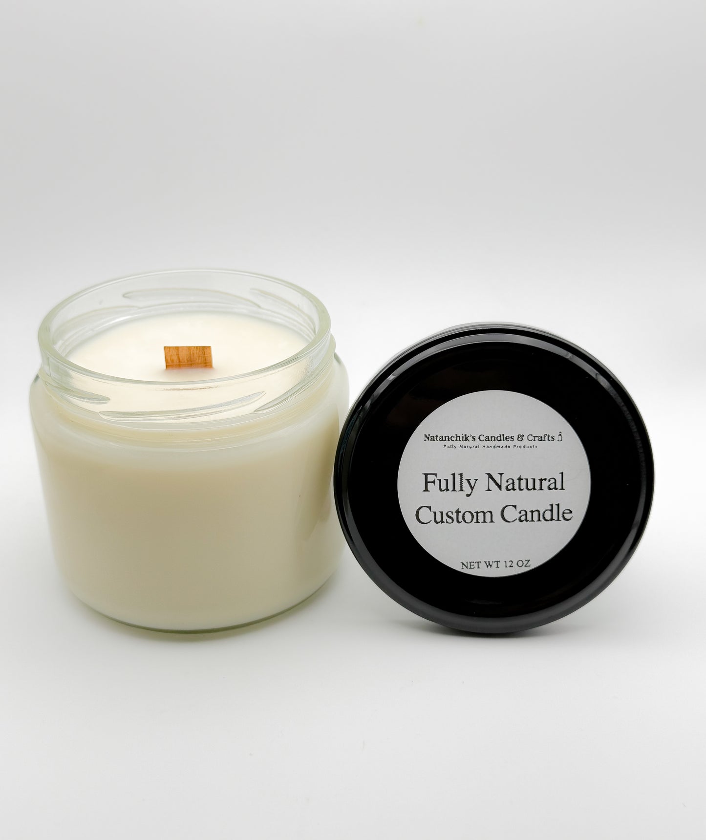 Natural Custom Candle 12 oz