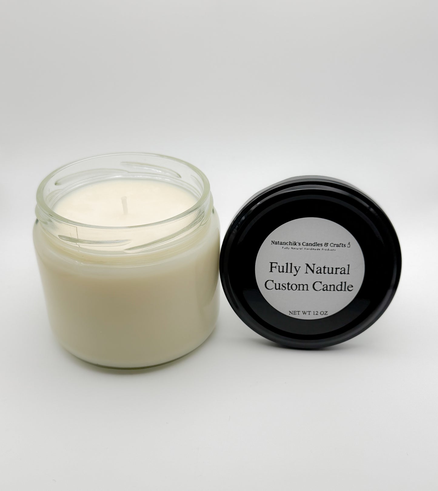 Natural Custom Candle 12 oz